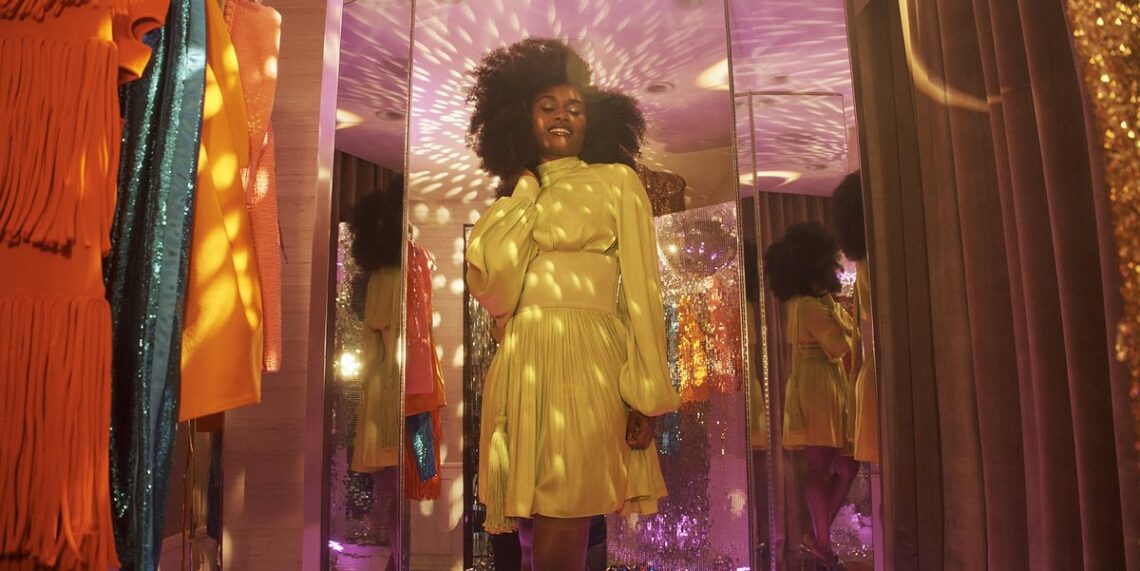 Bergdorf Goodman Honors the ’70s in Campaign with Denée Benton