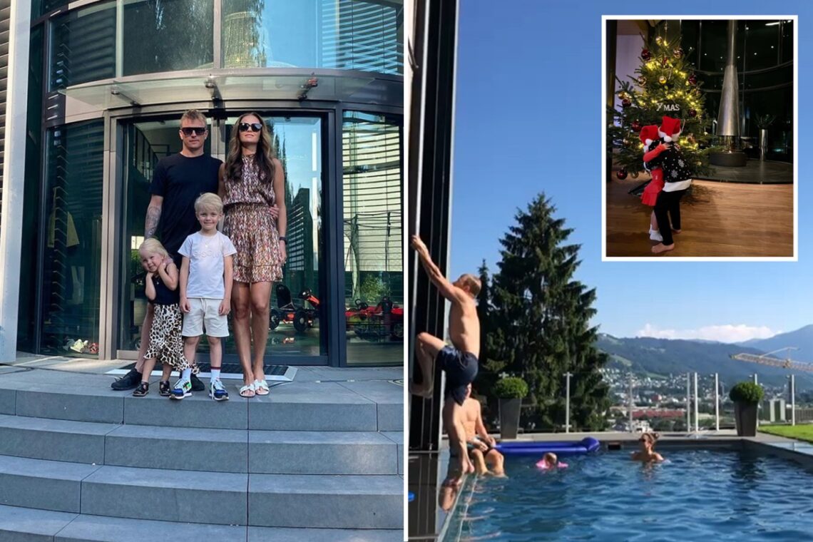 Inside ex-F1 star Kimi Raikkonen’s amazing £20m Swiss villa that looks like a James Bond villain’s lair