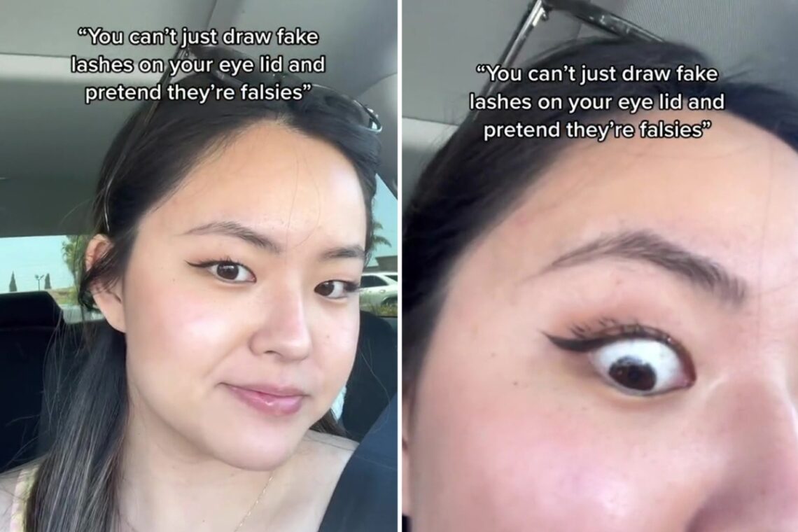 I’ve found the perfect hack to give the illusion of long lashes