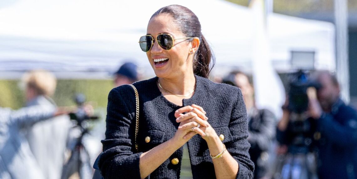 Meghan Markle Pairs a Classic Tweed Jacket with Jeans for Invictus Games Day 2