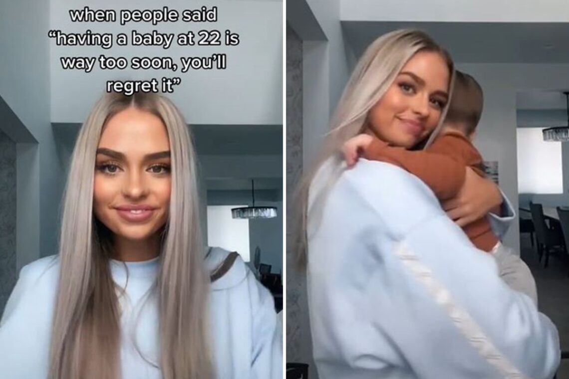 I’m trolled for being a young mum – people say I’ll regret it & my son will be bullied