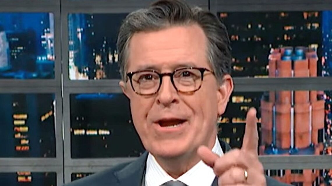 Stephen Colbert Spots The Tucker Carlson Moment Too Stupid To Ignore