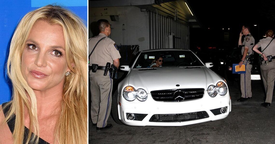 Oops!… Britney Spears Pulled Over By Cops, Slapped With Speeding Ticket