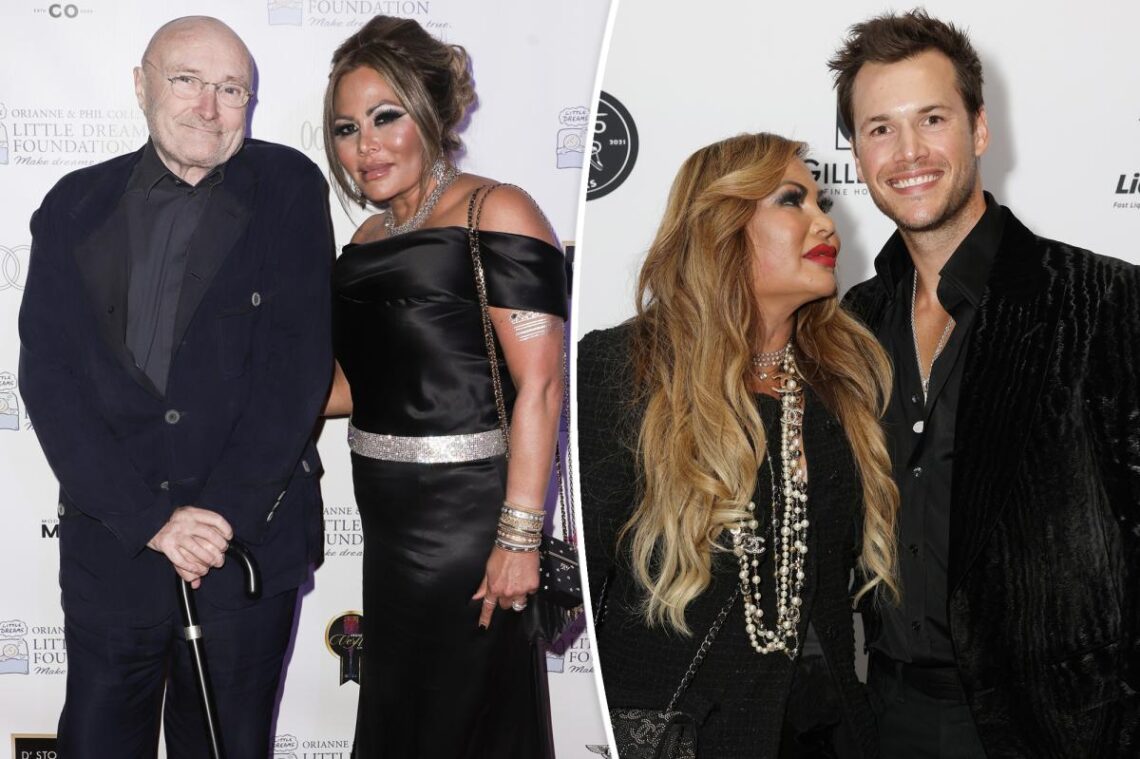 Phil Collins’ ex-wife Orianne Cevey married a male escort