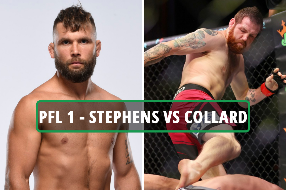 PFL 1 LIVE RESULTS: Stream FREE, TV channel, updates as ex-UFC star Jeremy Stephens headlines against Clay Collard
