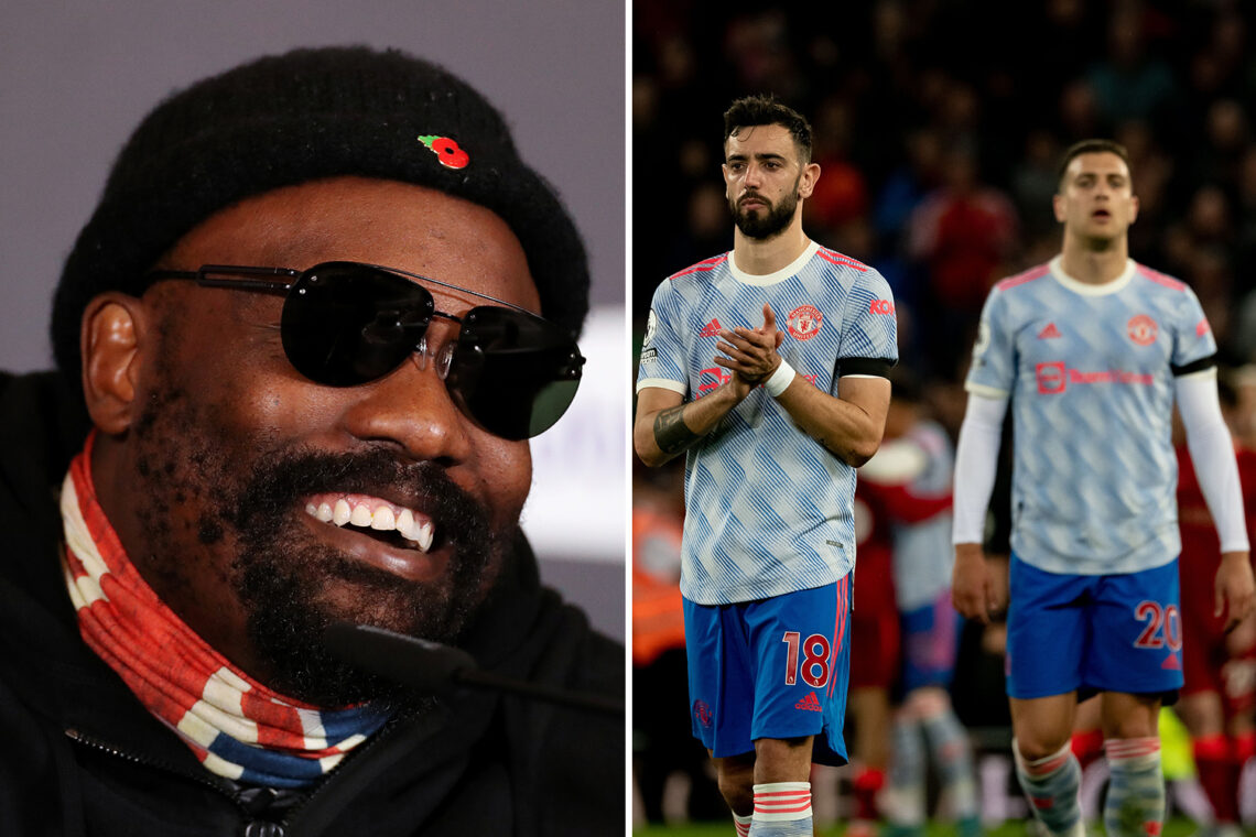 Derek Chisora says he’d ‘slap up’ Man Utd flops after ‘EMBARRASSING’ Liverpool loss.. months after Tyson Fury warning