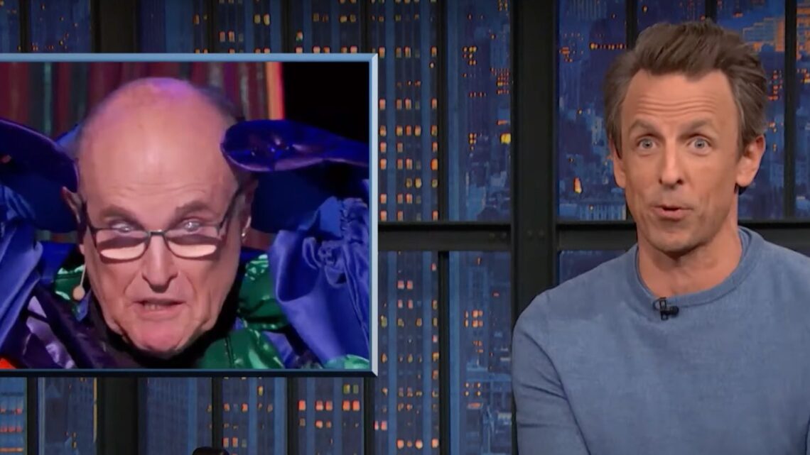 Seth Meyers Names The 1 Reality TV Show He’d Be OK With Seeing Rudy Giuliani On