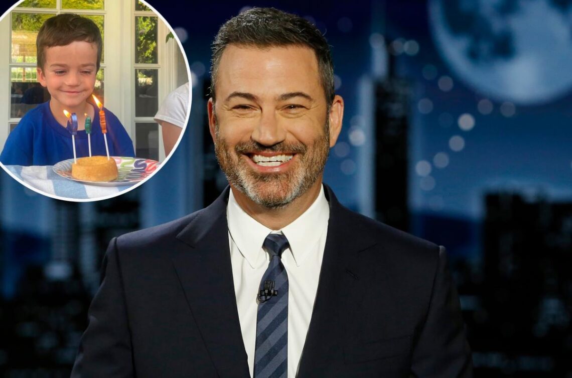 Jimmy Kimmel celebrates son’s 5th birthday, thanks doctors for ‘saving Billy’s life’