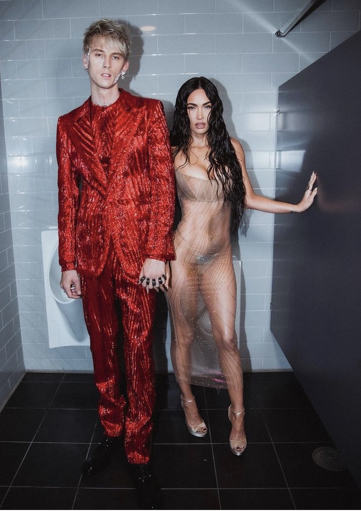 Megan Fox and Machine Gun Kelly’s Best Couple Looks — MGK Megan Fox Engaged Good Mourning