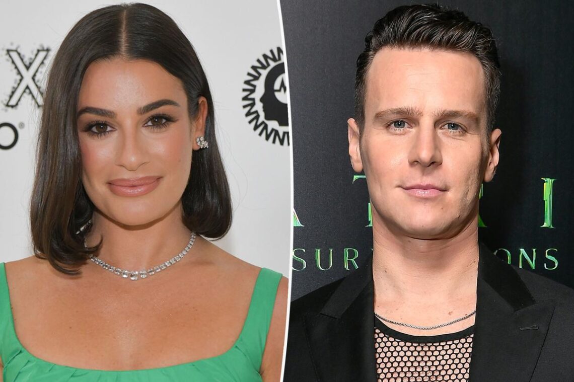 Lea Michele once showed Jonathan Groff her ‘whole vagina’