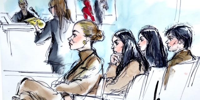 The Kardashian Court Artist on Capturing the Essence of the People in the Room