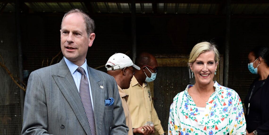 See all the Best Photos from Prince Edward and Sophie’s Caribbean Royal Tour