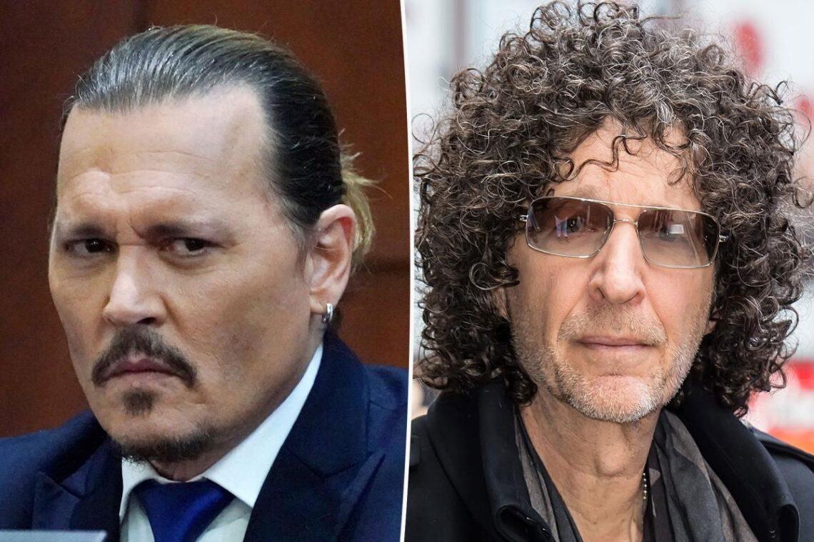 Howard Stern: ‘Narcissist’ Johnny Depp is ‘overacting’ in Amber Heard trial