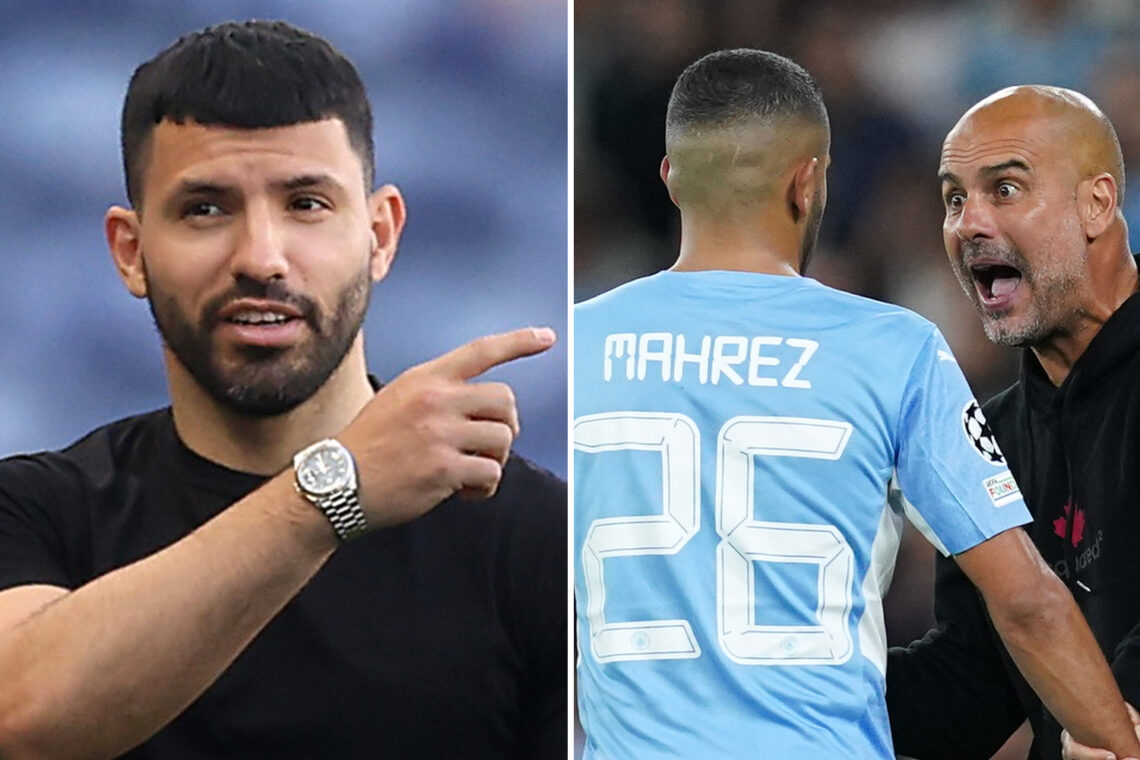 Sergio Aguero blasts Guardiola for shouting at Mahrez in Real Madrid win