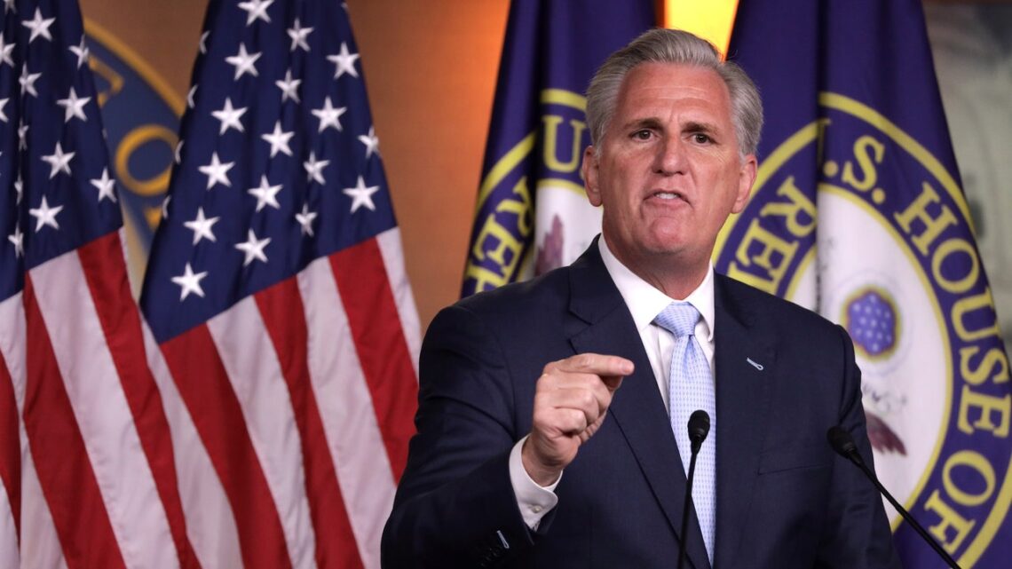 Kevin McCarthy Once Again Caught Contemplating Doing the Right Thing Before Ultimately Doing Nothing Like the Coward He Is