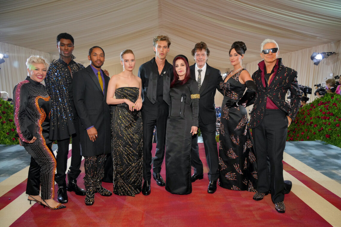 Priscilla Presley Walks 2022 Met Gala with Elvis Movie Cast
