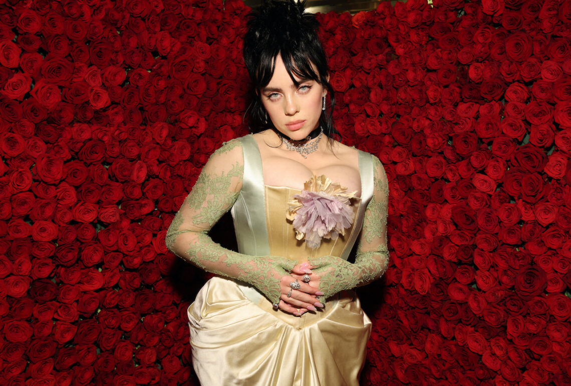 Billie Eilish Wears Upcycled Gucci Gown at the 2022 Met Gala