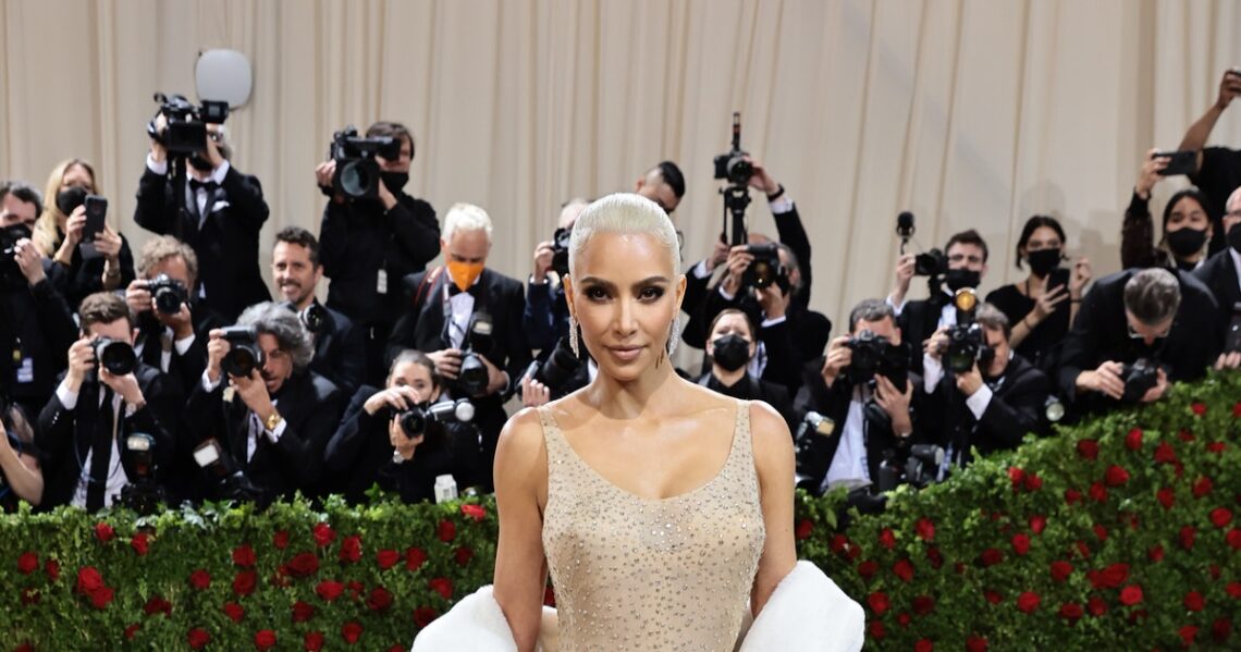Kim Kardashian Wore Marilyn Monroe’s Real Dress To The Met Gala