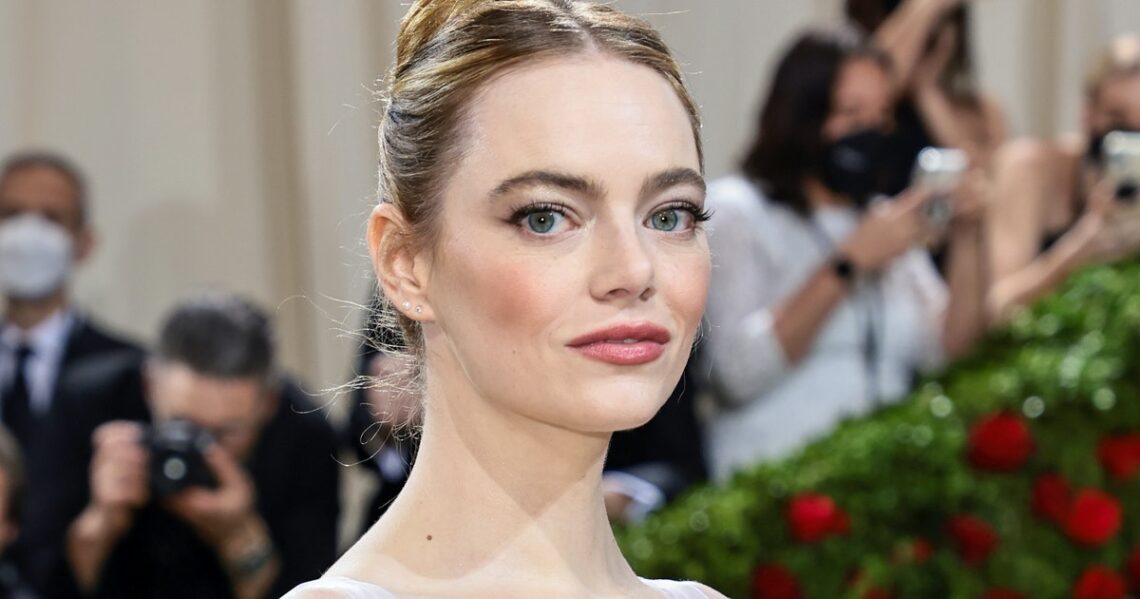 Emma Stone Wore One Of Her Wedding Looks To The Met Gala