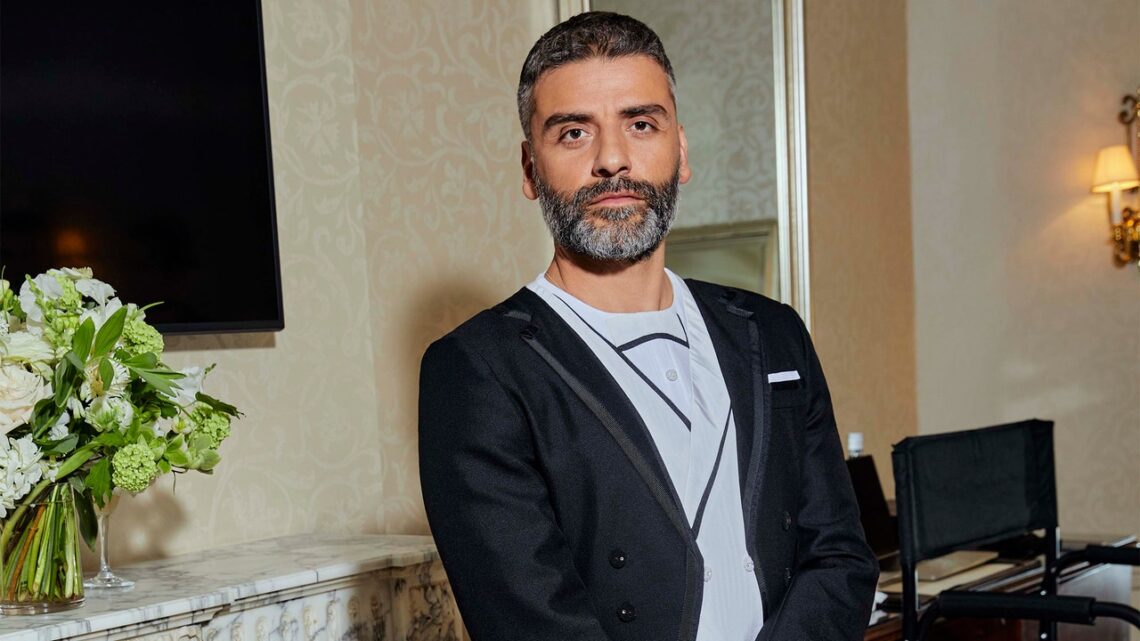 How Oscar Isaac and Elvira Lind Flipped the Script in Thom Browne for the 2022 Met Gala
