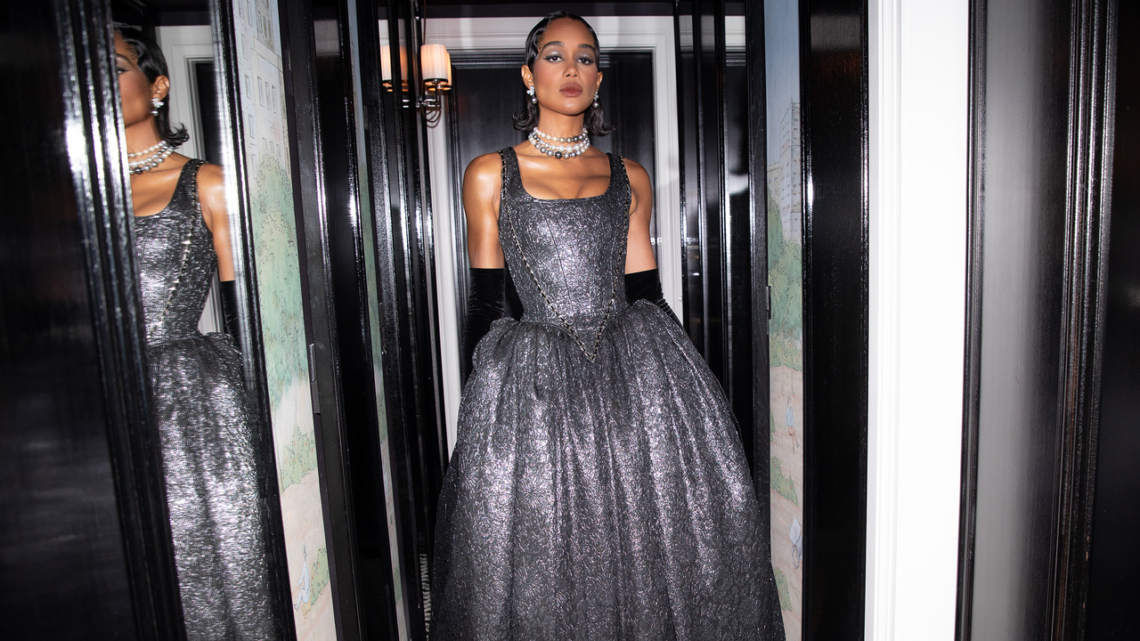 Laura Harrier Is Ready for Her Princess Moment at the 2022 Met Gala