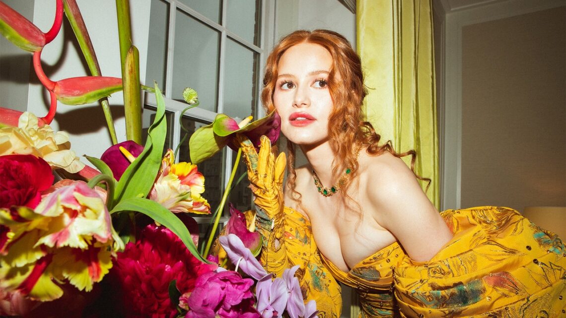 How Madelaine Petsch Played the Moschino Golden Girl at the 2022 Met Gala
