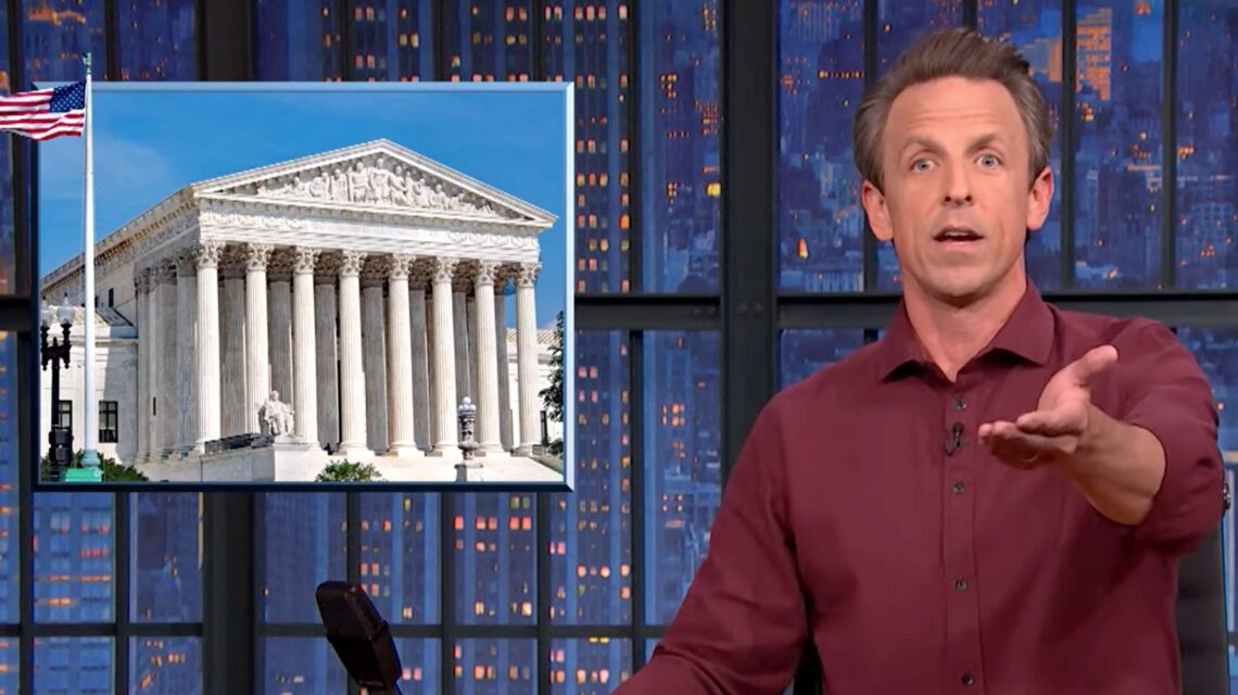 Seth Meyers Highlights Fox News’ Most ‘Unhinged’ Reaction To Supreme Court Leak