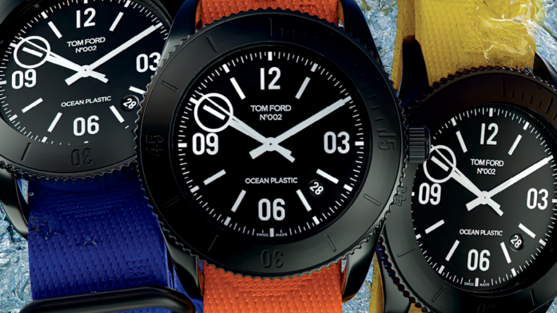 Tom Ford Talks Sustainability and New Ocean Plastic Sport Timepieces