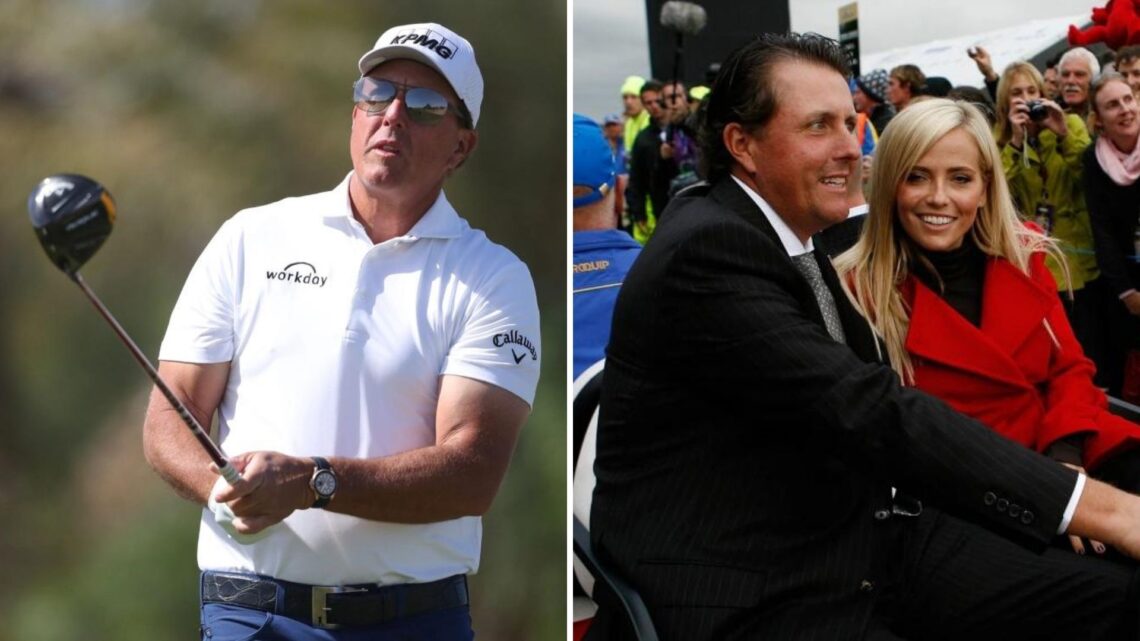 Phil Mickelson ‘blew $40million gambling’ and spent his riches on mansions, private jets and a T-Rex SKULL, book says