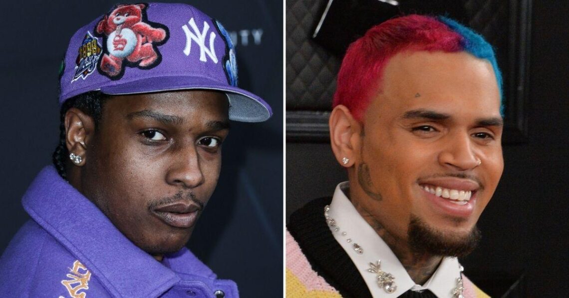A$AP Rocky Calls Out Chris Brown For Beating Rihanna In New Song