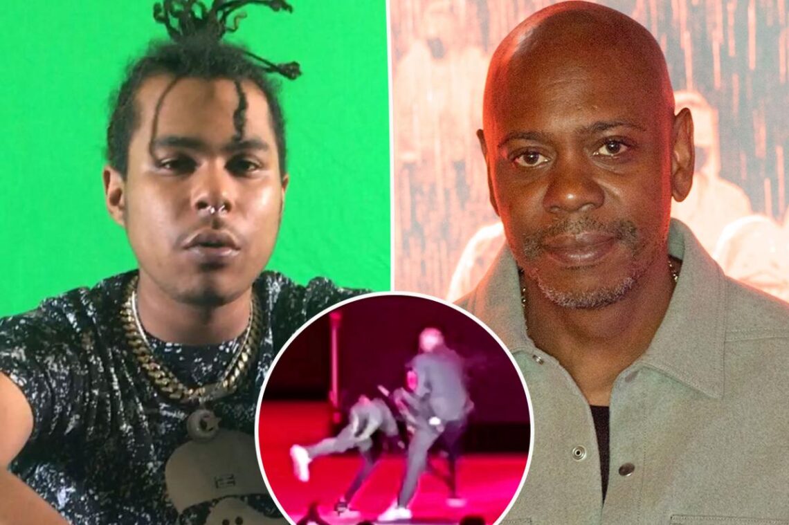 Dave Chappelle’s alleged attacker Isaiah Lee facing 4 misdemeanor charges