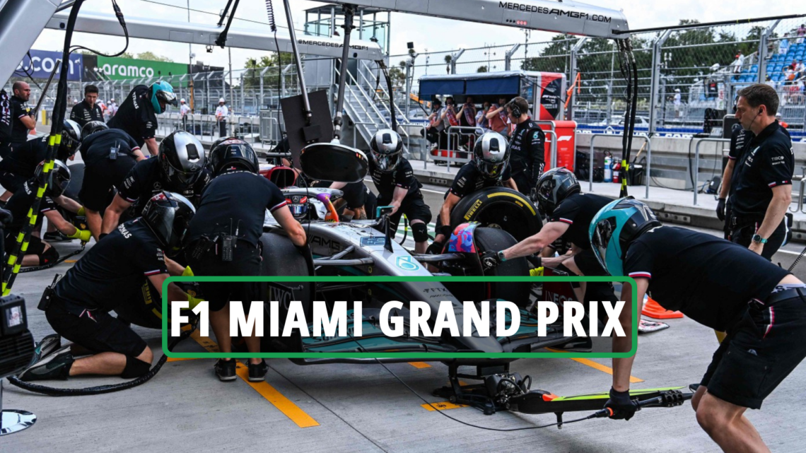 F1 Miami Grand Prix practice LIVE RESULTS: Brit George Russell fastest as Verstappen struggles