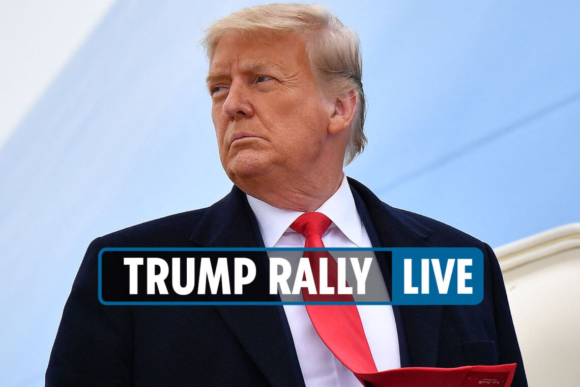 Donald Trump rally LIVE news – Pennslyvania crowd laughs at Biden gaffe video and Don discusses TRUTH social success
