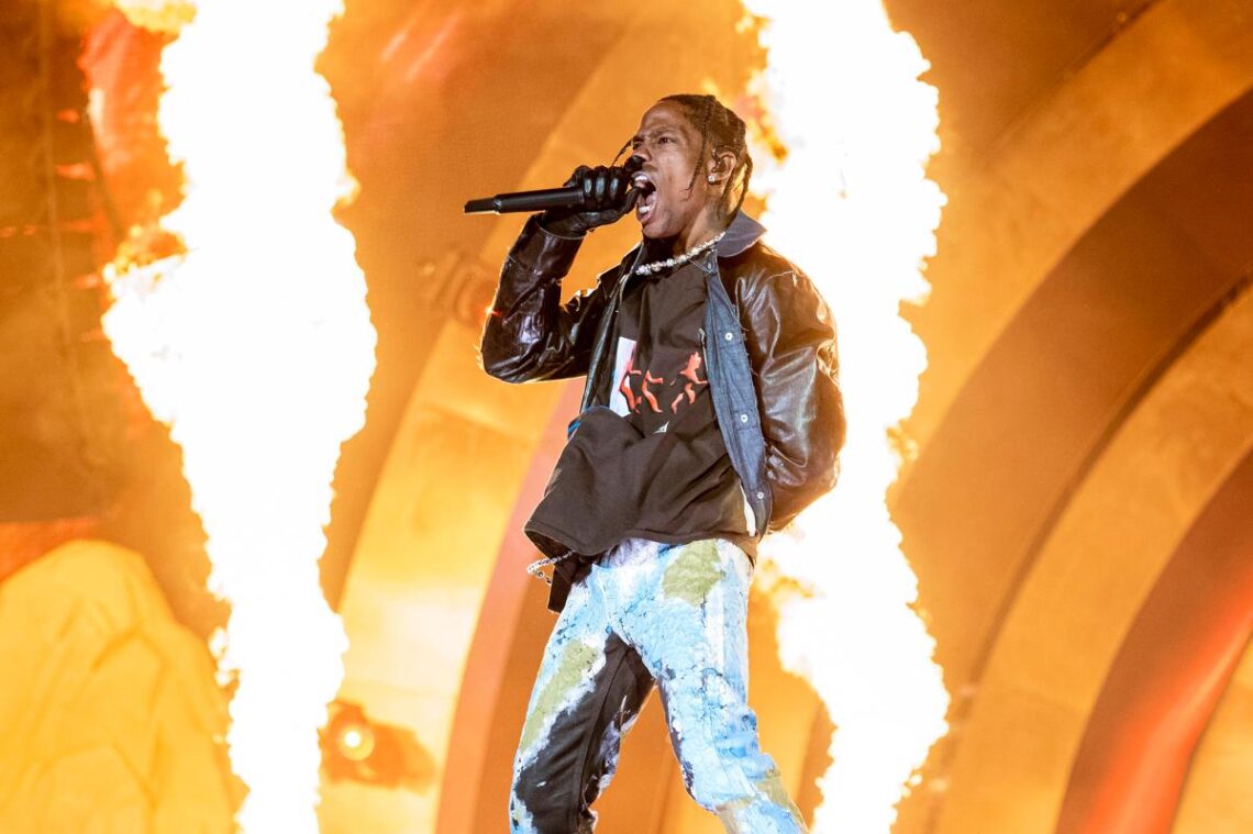 Travis Scott gives first public performance since Astroworld tragedy