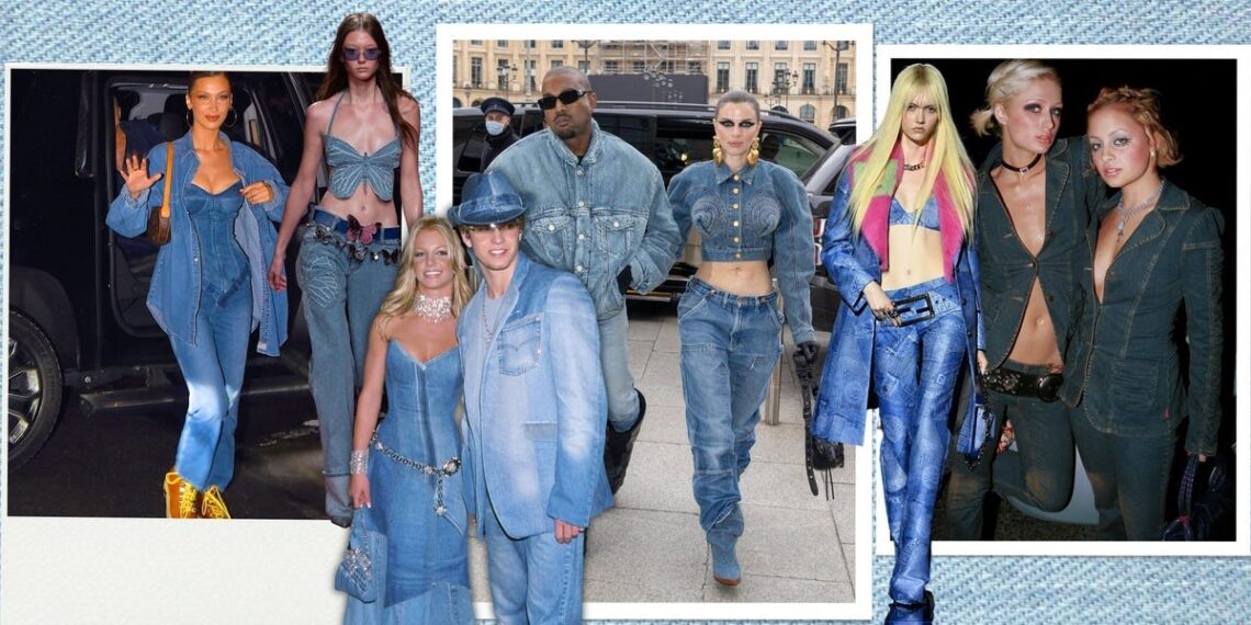 Denim extremo: el resurgir del look dosmilero esta primavera