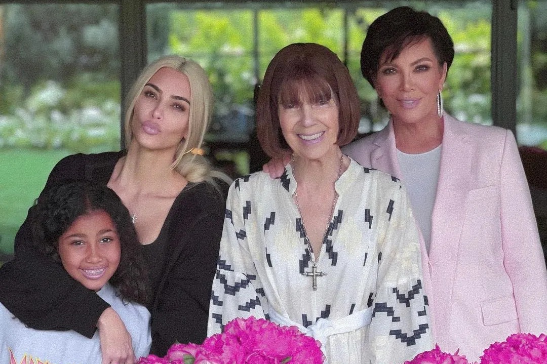 Kim Kardashian fans mock her ‘duck face’ in new Mother’s Day pics with daughter North, 8, mom Kris Jenner & grandma MJ