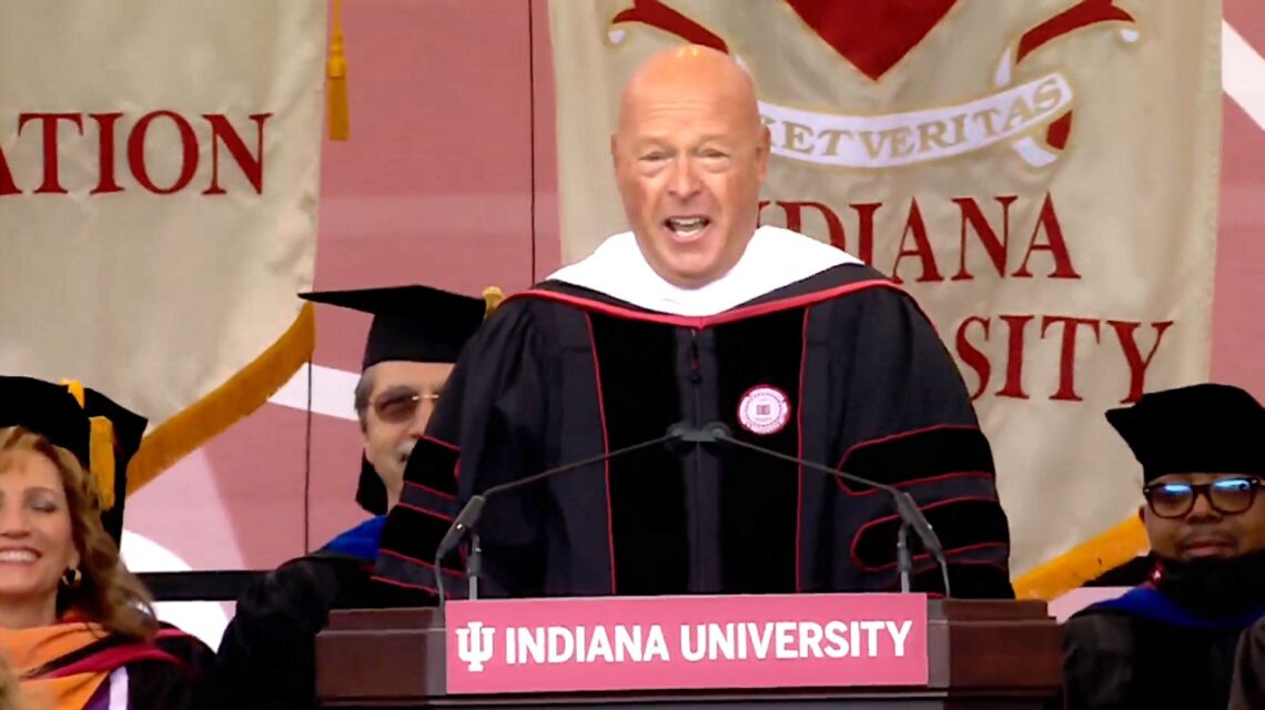 Disney CEO Bob Chapek Makes A Mickey Mouse Mistake In Indiana Graduation Speech