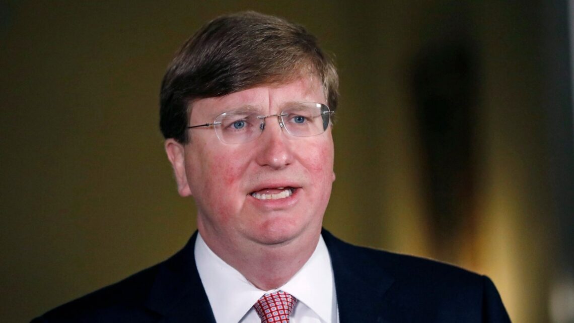 Mississippi Governor Tate Reeves Confirms Pregnant People in His State Are Shit Out of Luck