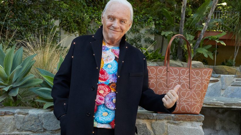 Anthony Hopkins Is the New Face of Loewe’s Spring Campaign