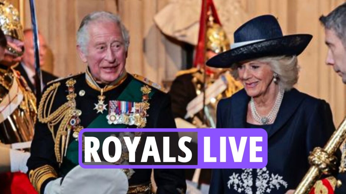 Royal Family news – Fans all spot same thing as ‘uncomfortable’ Prince Charles complains while standing in for Queen