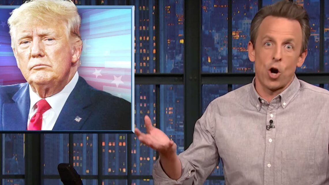 Seth Meyers Can’t Get Over 1 Part Of The Latest Wild Trump Revelation