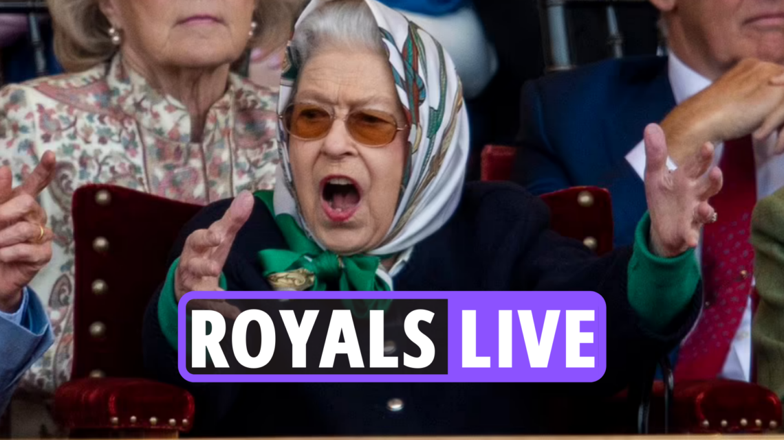 Monarch shows competitive side cheering on jockeys after making rare appearance at Horse Show