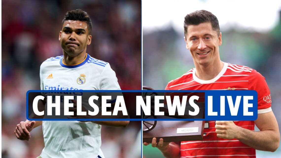 Chelsea ‘line up £42m Casemiro transfer’ whilst being ‘in hunt’ for Lewandowski, Perisic ‘prefers’ Juve move