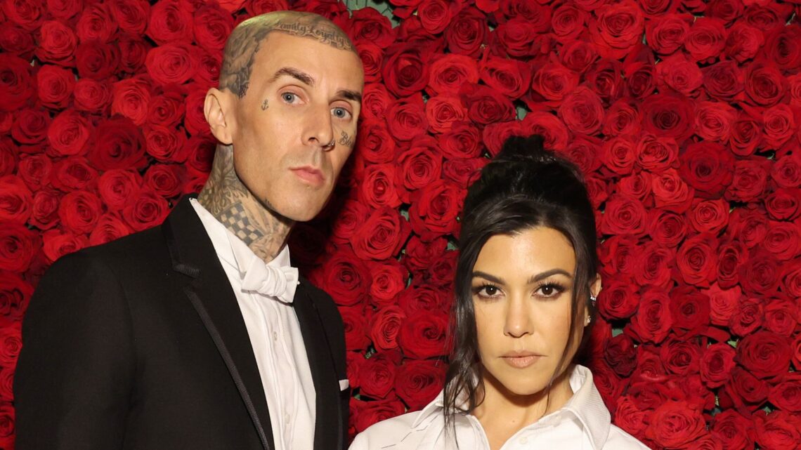 Surprise! Looks Like Kourtney Kardashian And Travis Barker Just Got Married.