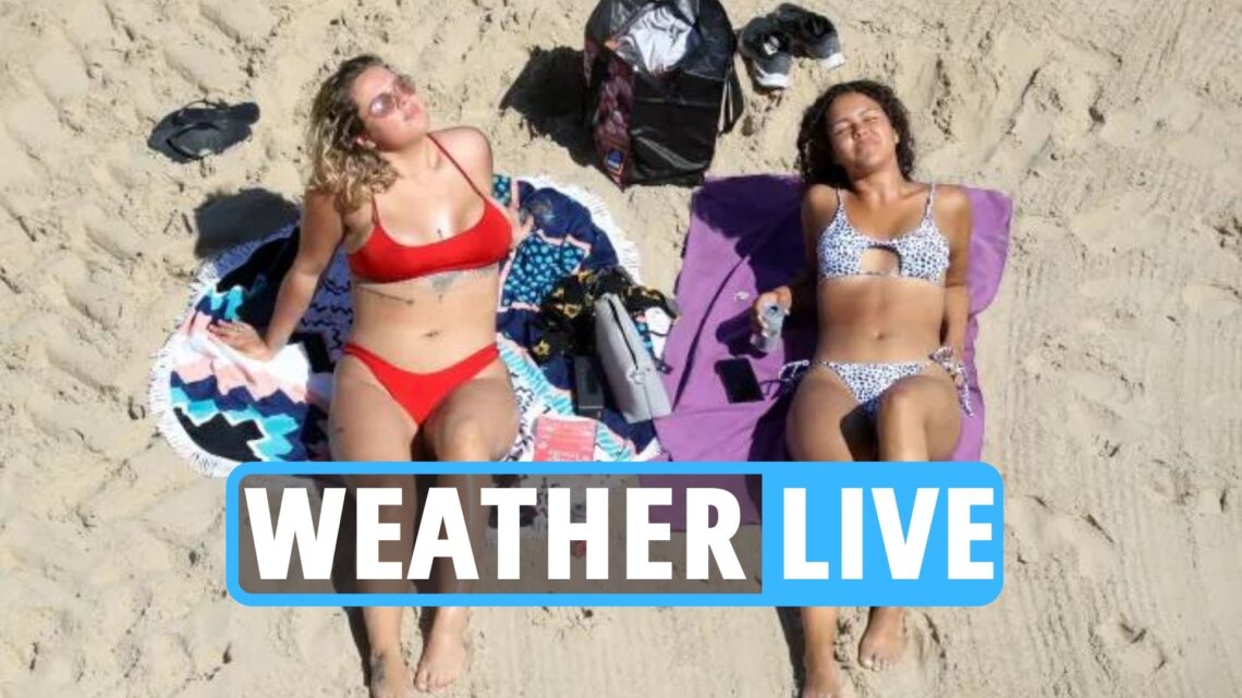 Exact moment UK will ROAST in 27C Saharan scorcher before African plume ‘blood rain’ hits
