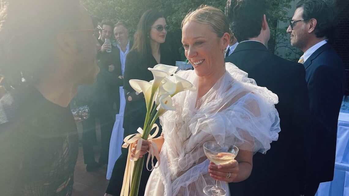 Chlöe Sevigny Just Got Married In Sheer Jean Paul Gaultier Haute Couture