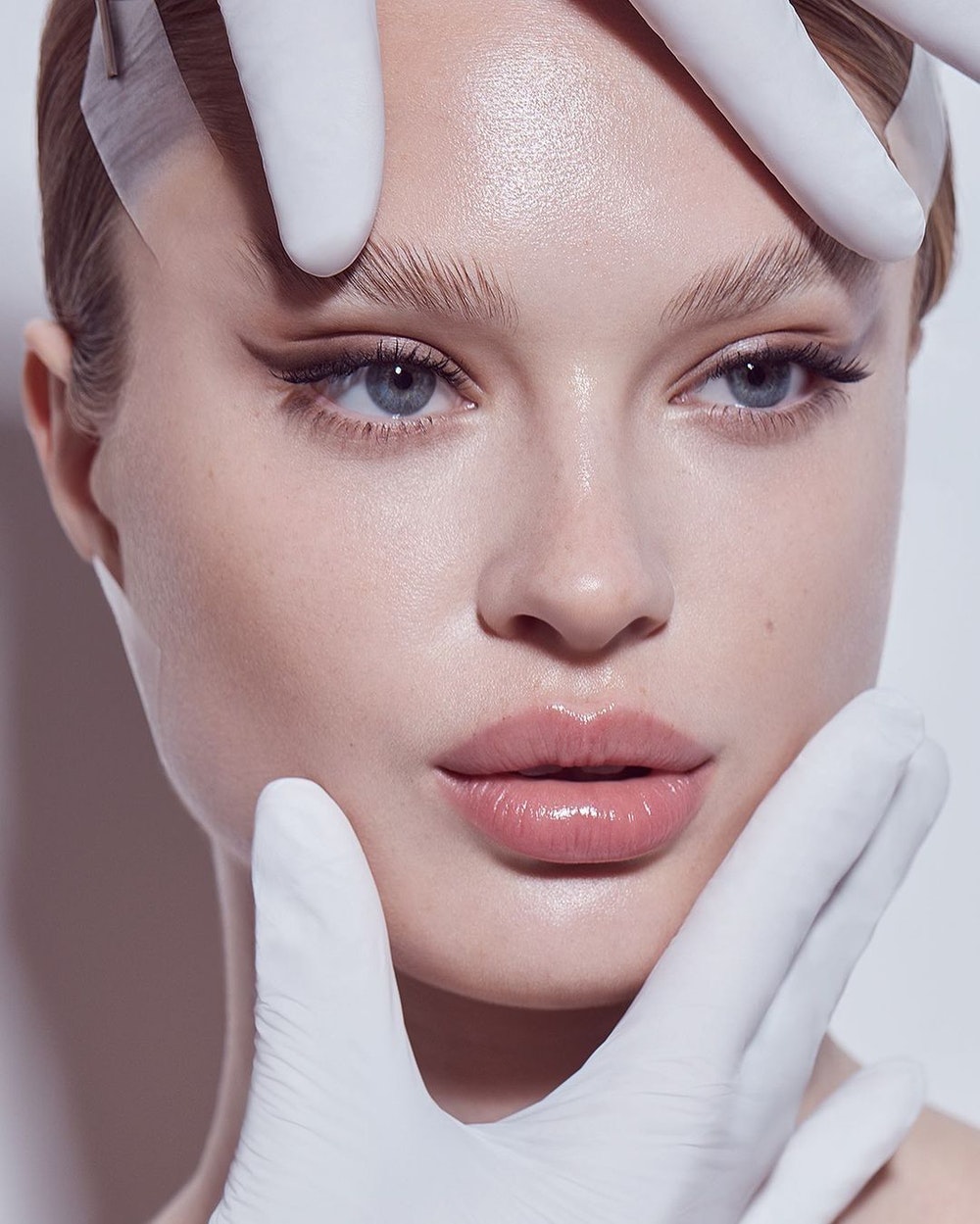 TikTok Face Taping Trends are Taking Over the Internet—face tape, face lift, eye lift