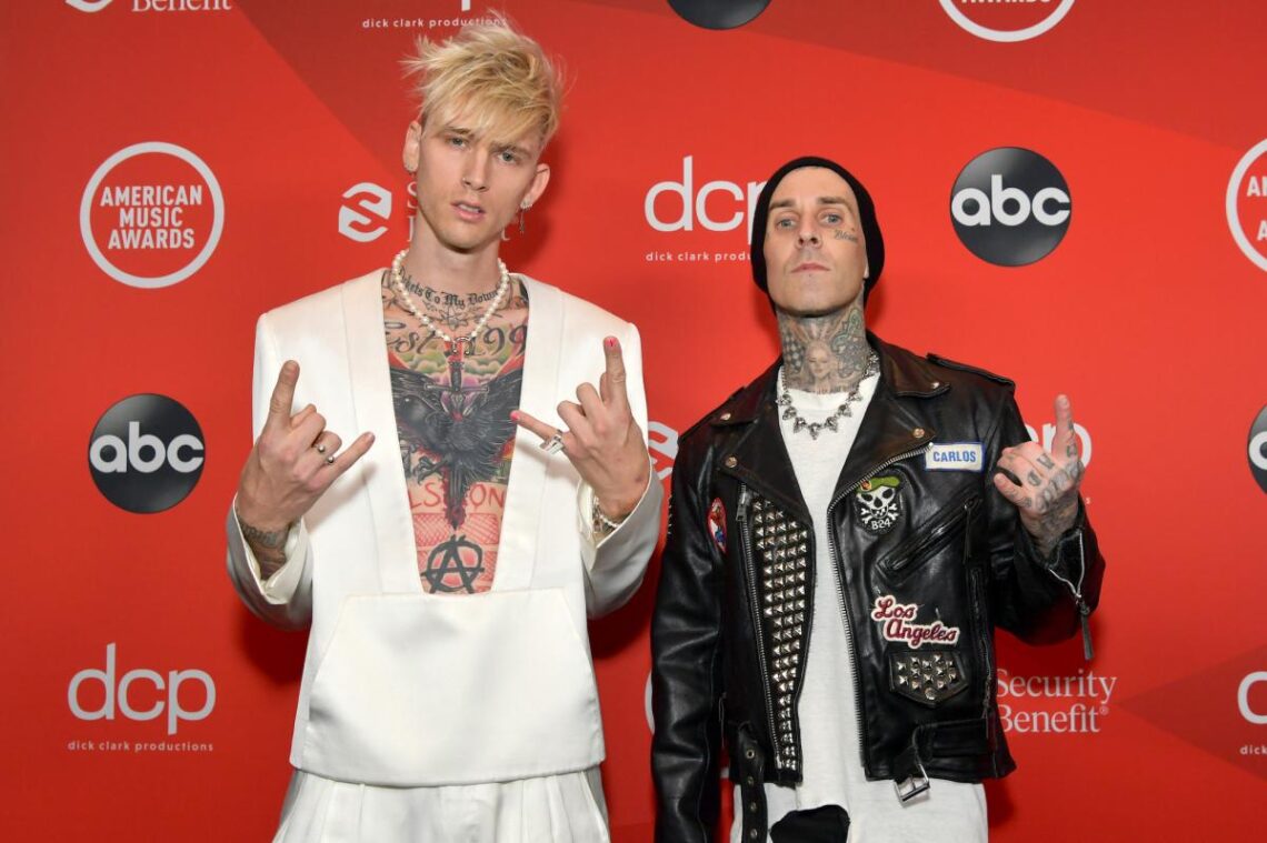 Travis Barker returns to the stage for Machine Gun Kelly’s star-studded LA show