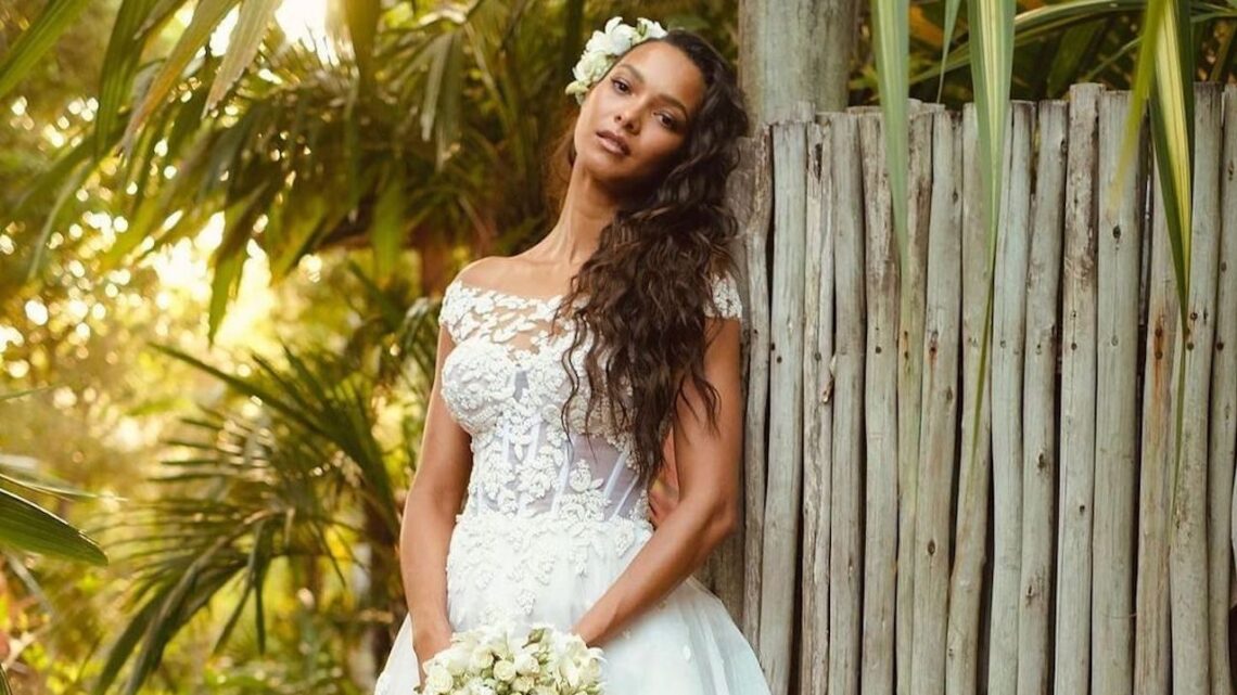 Model Lais Ribeiro Says ‘I Do’ to Jaokim Noah at Beautiful Brazilian Wedding – See Her Custom Gown