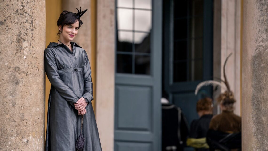Dakota Johnson’s ‘Persuasion’ Regency-Era Costumes Were Inspired by Some Unlikely Style Stars